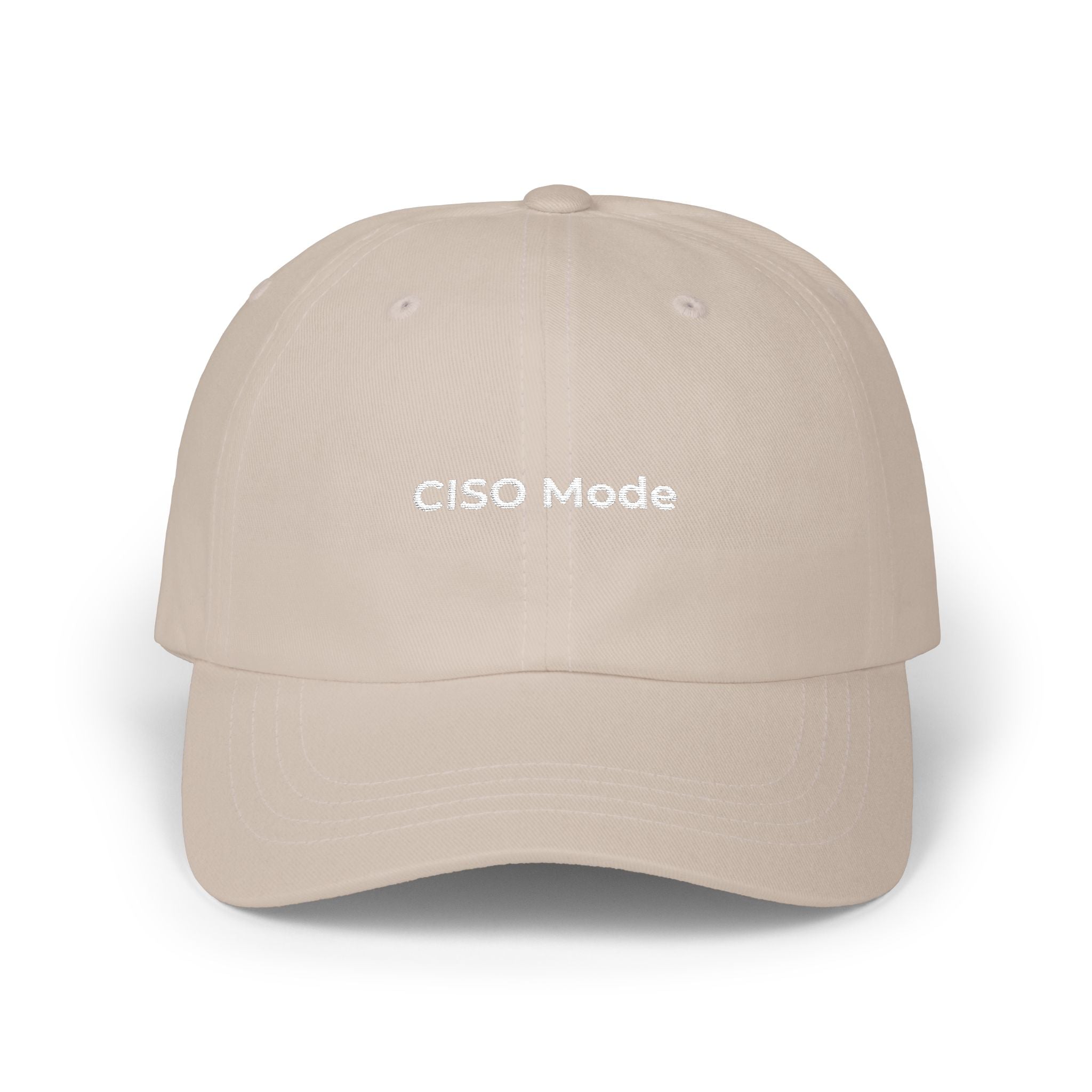 CISO Mode - Classic Dad Cap — Minimal Embroidered Baseball Hat